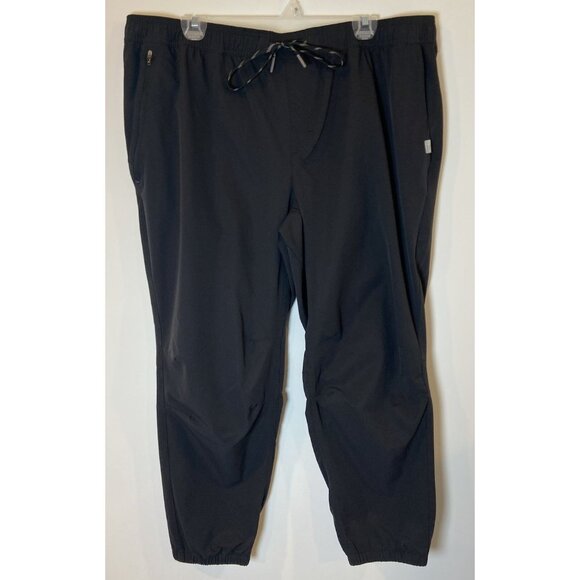 L.L. Bean Multisport Jogger Pants Black Size Extra Large XL 28" Inseam - Picture 1 of 5